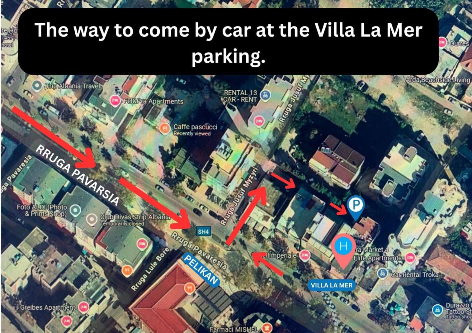 Villa Lamer Durrës Exteriér fotografie